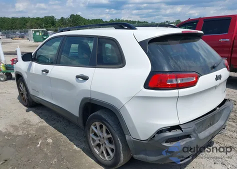 2015 Jeep Cherokee Sport from USA, damaged, VIN 1C4PJLAB0FW781962
